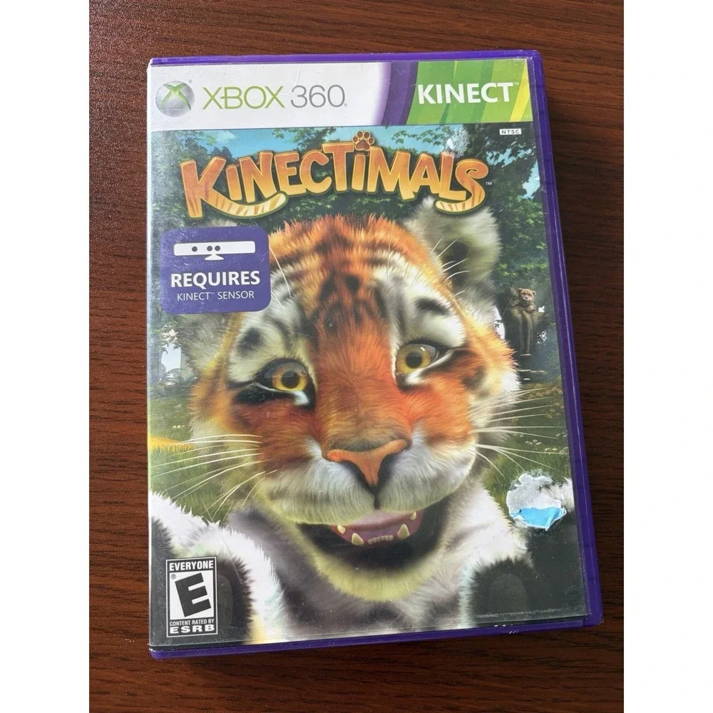 Kinectimals (Microsoft Xbox 360, 2010) GAME COMPLETE w/MANUAL ANIMAL CUB FRIENDS